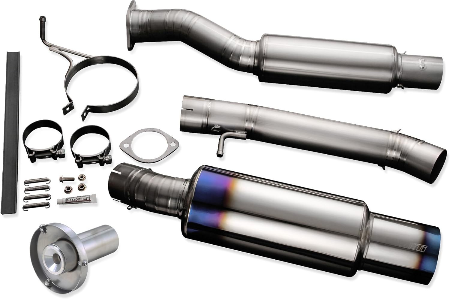 Tomei 440014 ExpremeTi Full Titanium CatBack Exhaust System Kit – Compatible wit