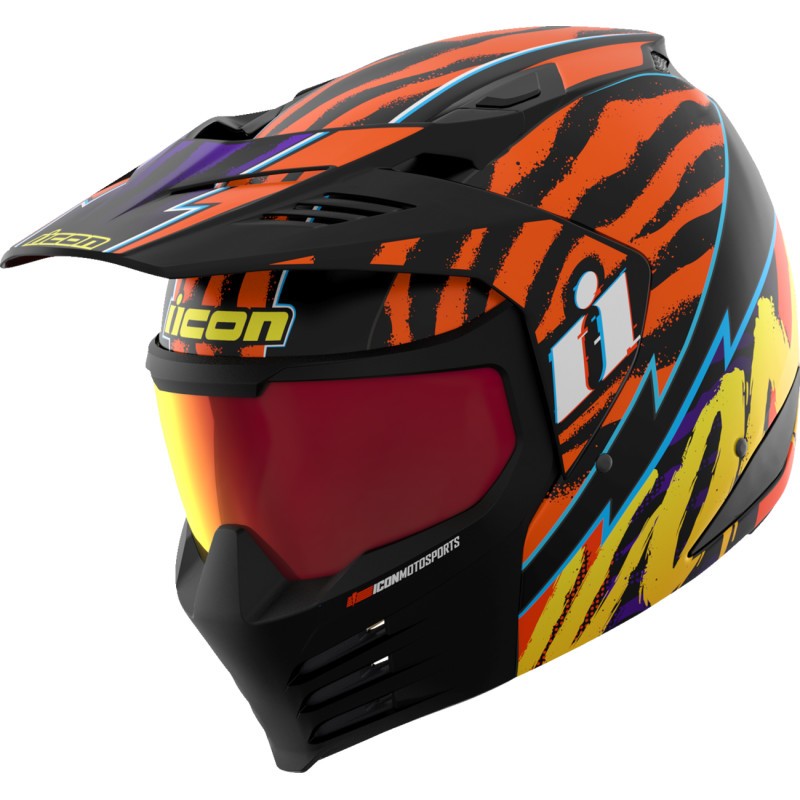 Icon 0104-3349 Elsinore Rad Dawn Helmet XL Orange