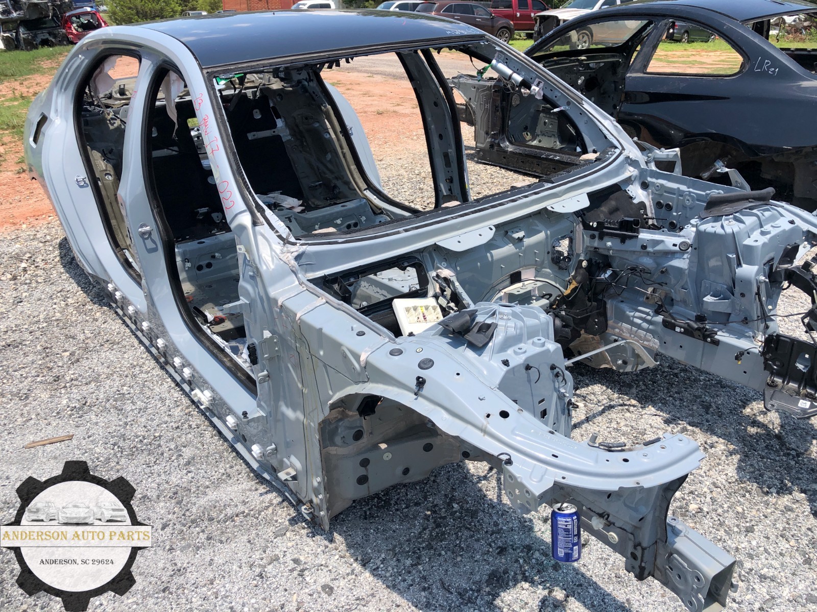 2023-2025 BMW i7 740i 760i 750e RIGHT PASS FRONT RAIL APRON HORN BODY FRAME CUT