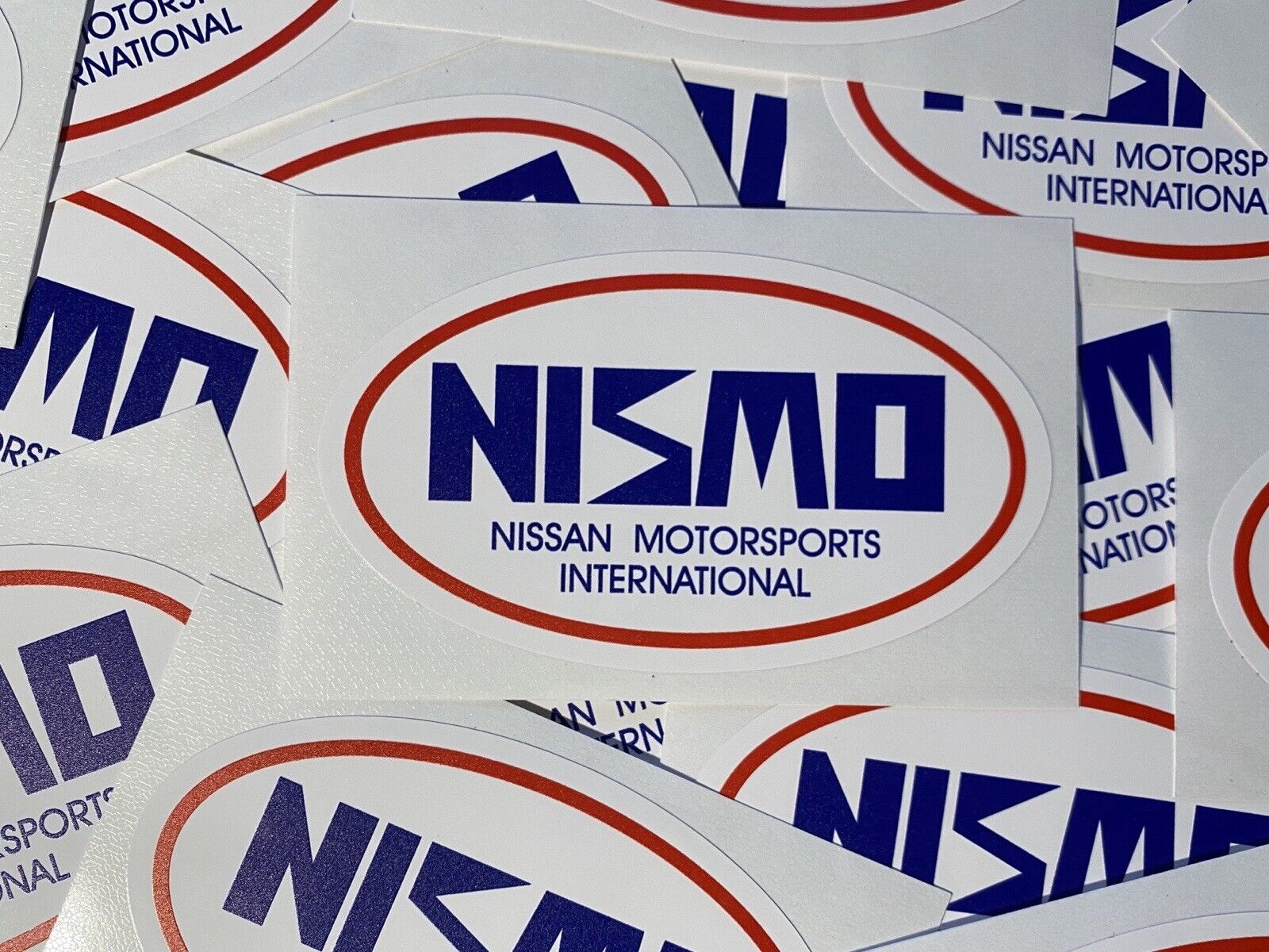 NISMO Classic Oval Old Logo EARLY Retro Reprint Sticker RESTOCK WAITING 11/10