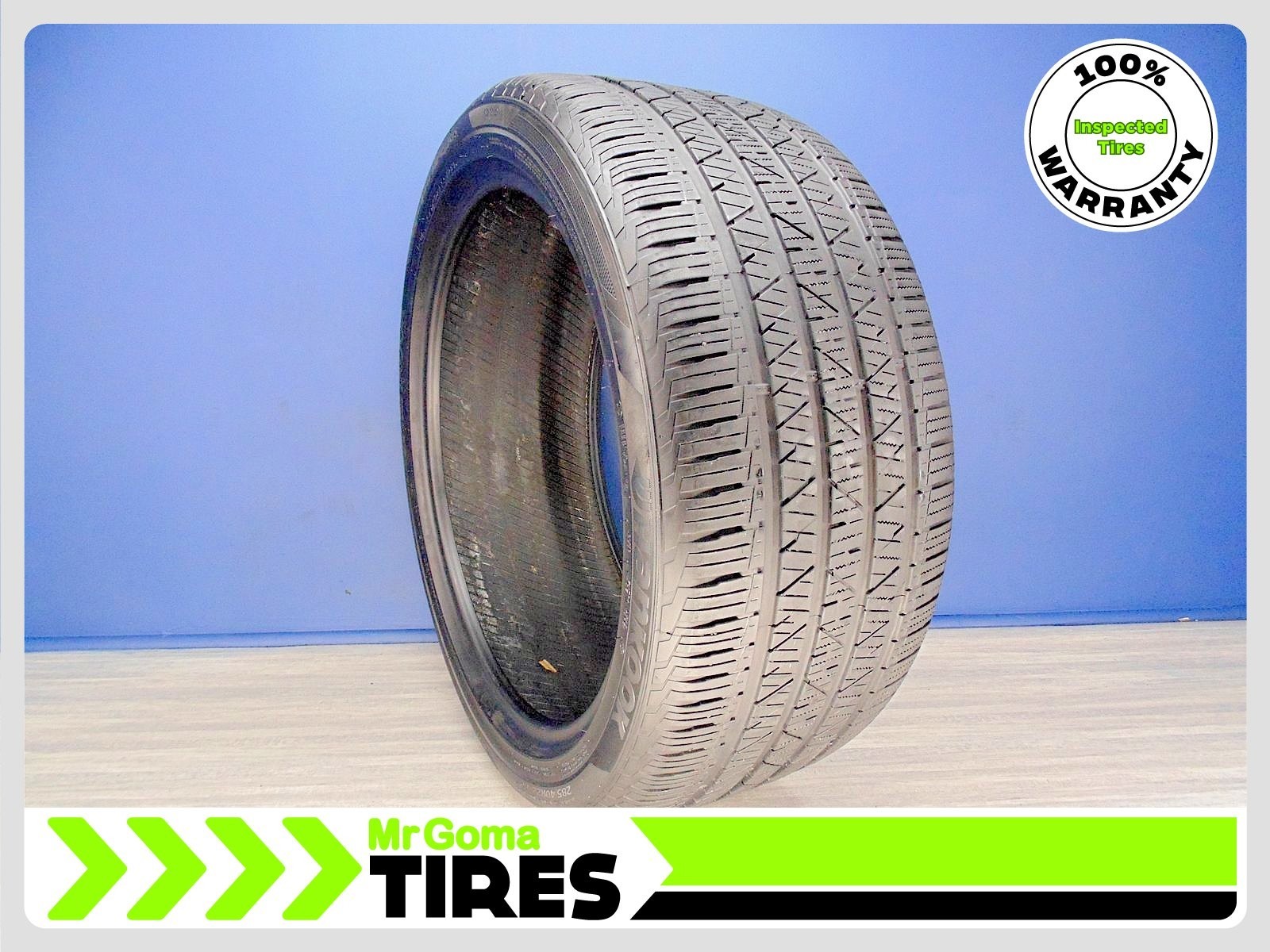 1 Hankook Dynapro HP2 Plus Kontrol AO XL 285/40R22 Used Tire 7/32 Tread 2854022 1 Hankook Dynapro HP2 Plus Kontrol AO XL 285/40R22 Used Tire 7/32 Tread 2854022