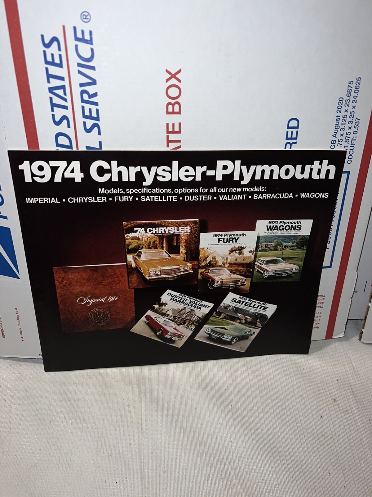 1974 CHRYSLER PLYMOUTH SALES BROCHURE DEALER CATALOG ALL MODELS FURY BARRACUDA 1974 CHRYSLER PLYMOUTH SALES BROCHURE DEALER CATALOG ALL MODELS FURY BARRACUDA