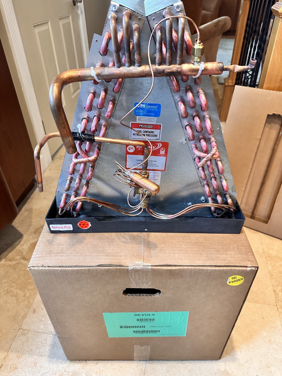Revolv® 1836S4A Tube-in-Fin Split Indoor Evaporator Coils (34 BRAND NEW) AC Unit