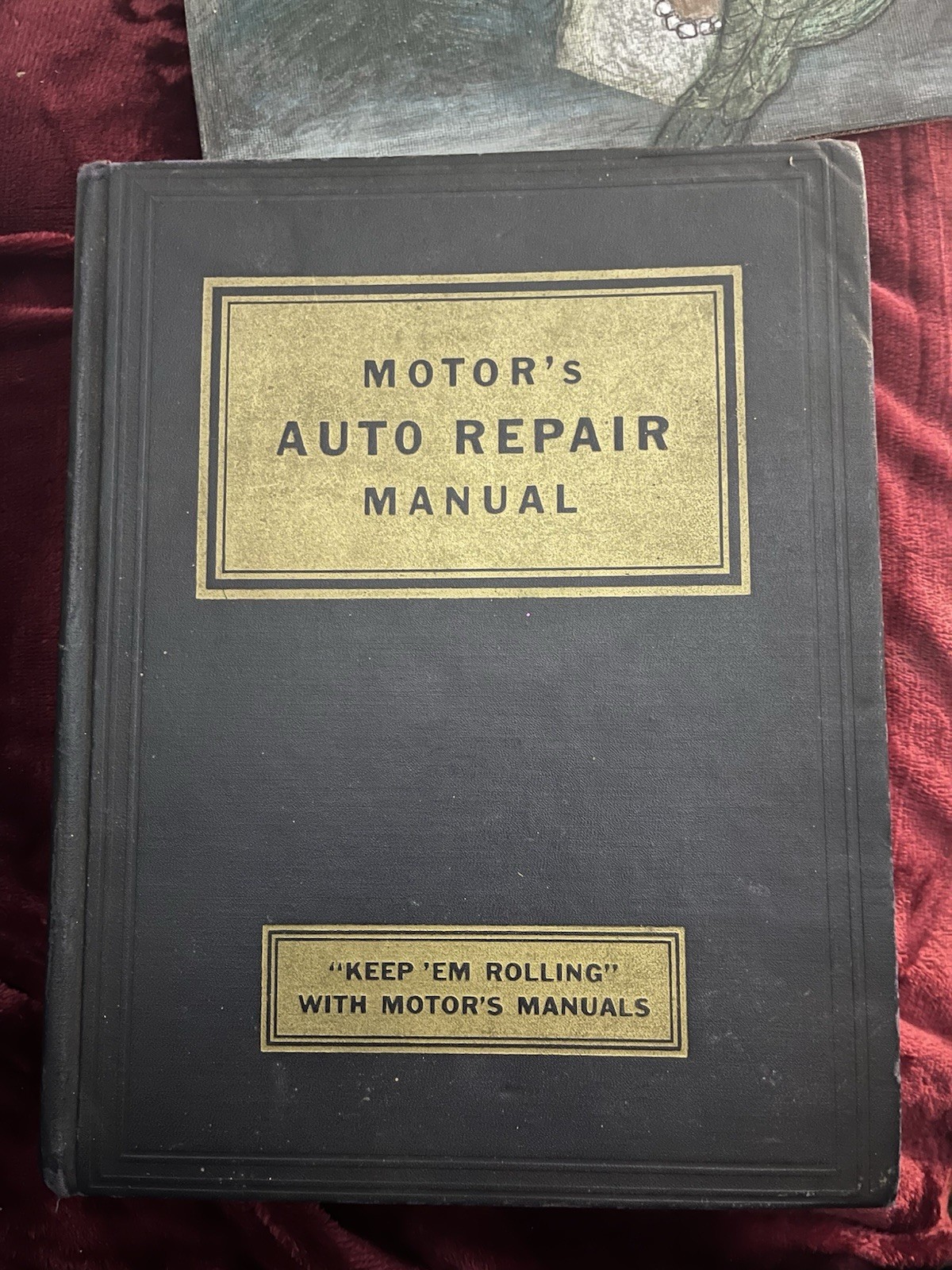 Motor's Auto Repair Manual 1935 -- Vintage Motor's Auto Repair Manual 1935 -- Vintage