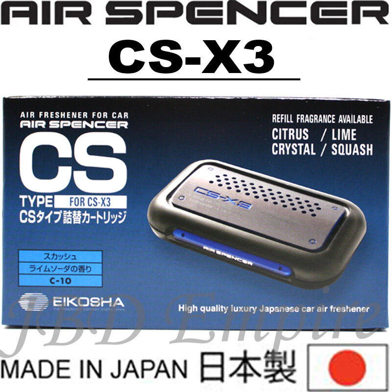 ⭐️⭐️⭐️⭐️⭐️JDM CS-X3 REFILL GENUINE EIKOSHA AIR SPENCER SQUASH AIR FRESHENER CSX3