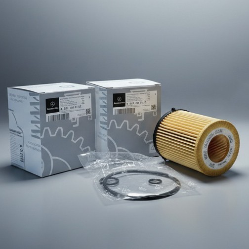 2X Oil Filter for Mercedes-Benz C300 CLA250 GLA250 M274 A2701800109 Genuine OEM