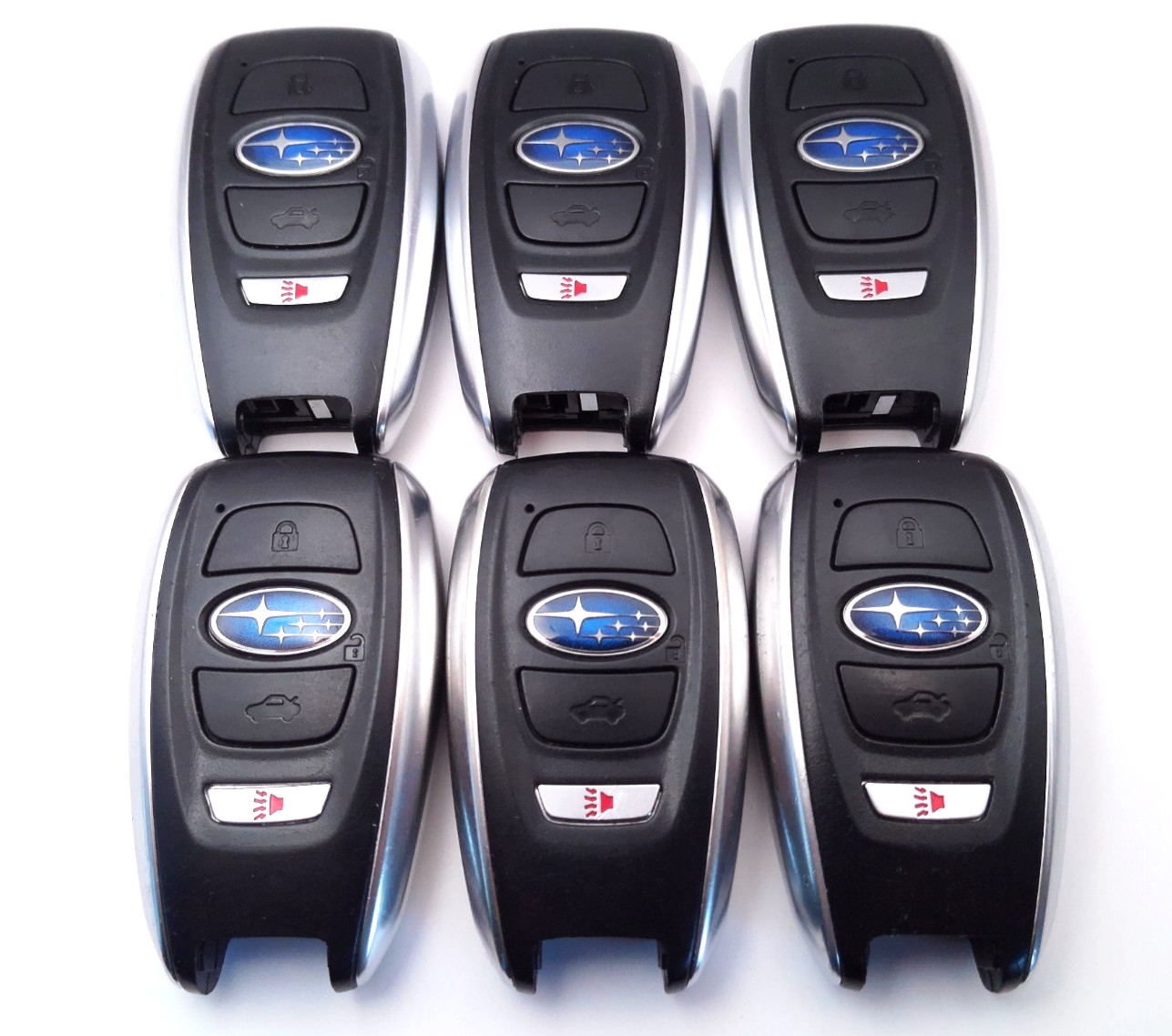 OEM LOT of 6 SUBARU SMART KEY KEYLESS REMOTE FOB TRANSMITTER HYQ14AHK OEM LOT of 6 SUBARU SMART KEY KEYLESS REMOTE FOB TRANSMITTER HYQ14AHK