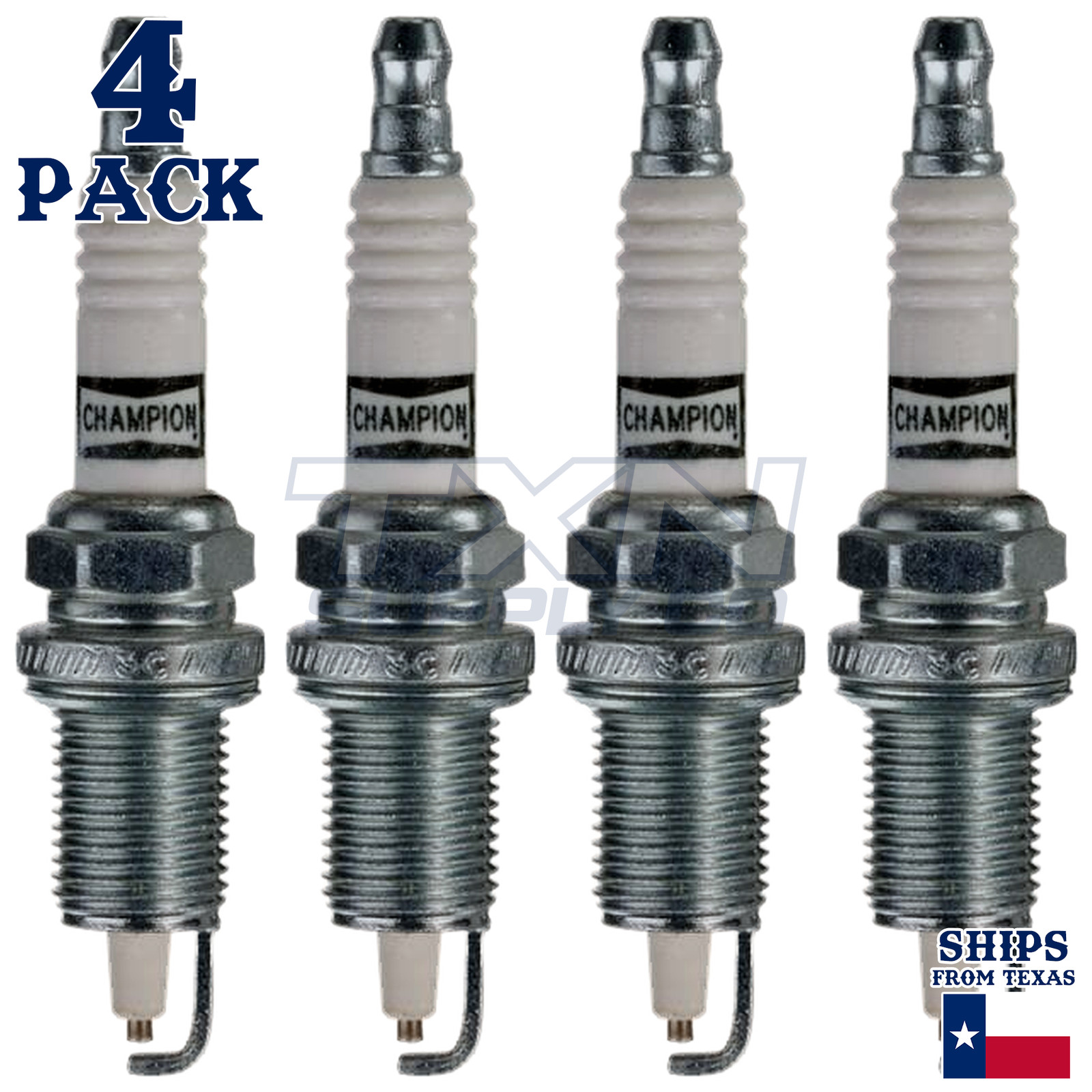 Champion 3412 Spark Plugs 4 Pack