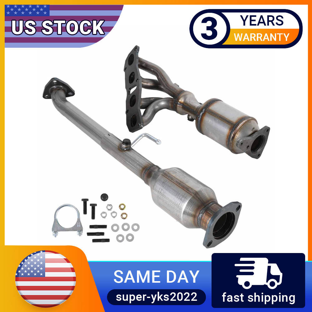 For 2005-2018 Nissan Frontier 2.5L Front & Rear Catalytic Converter Direct Fit