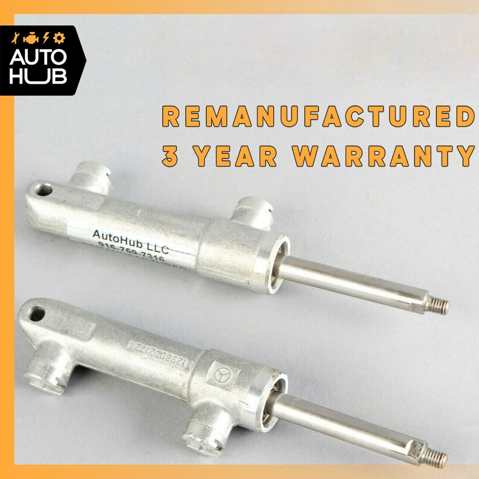 Mercedes R129 300SL SL500 Rear Lock Left & Right Cylinder Set Remanufactured