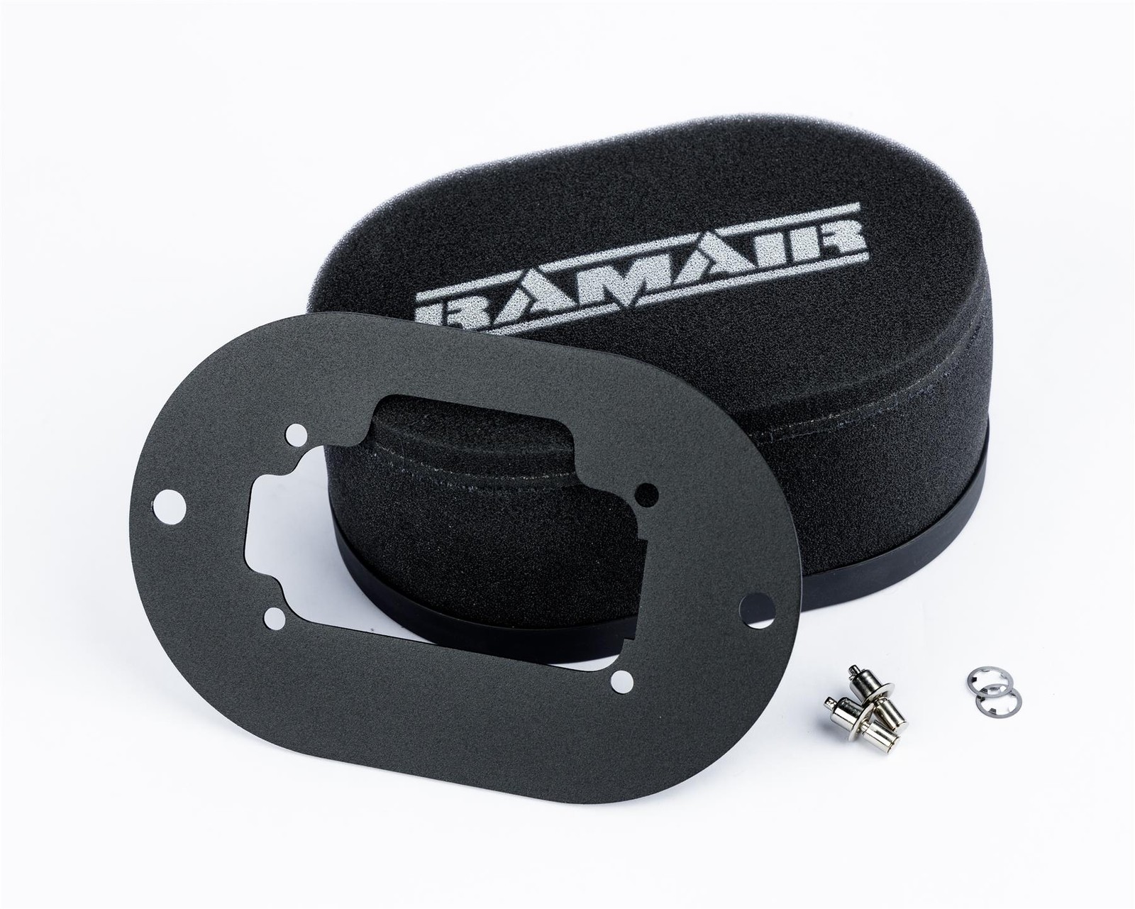 Carb Air Filter with Baseplate to fit Weber 32/36 DGV/DGEV, 38 DGAS/DGMS - 65mm