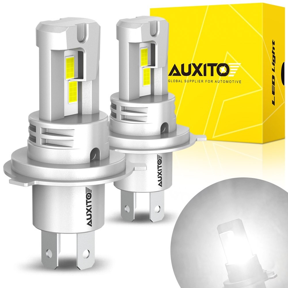 2/4/6x H4 Headlight Bulbs LED High Low Beam Conversion Kit 100W Extremely Bright