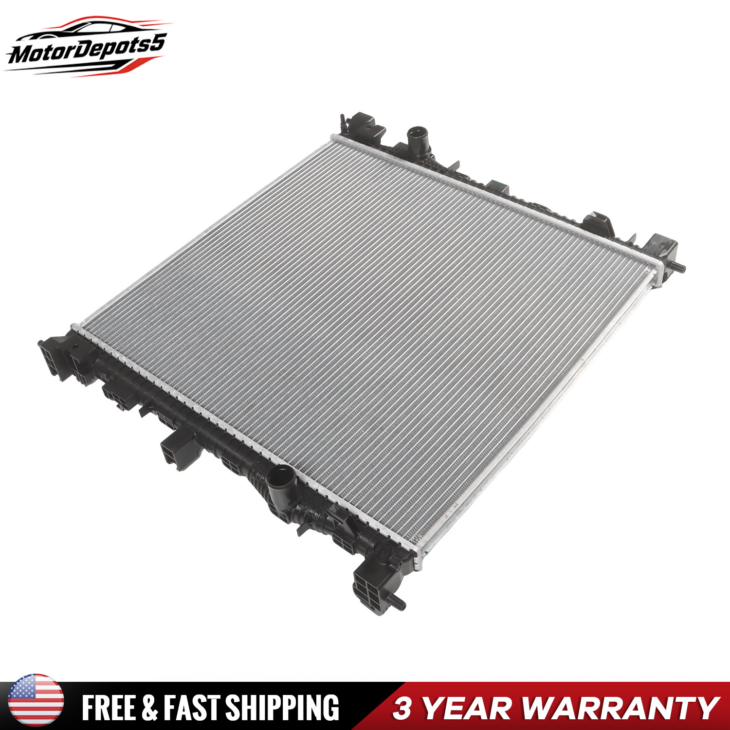 Radiator w/o Oil Cooler For Ford Explorer Lincoln Aviator 2020-2023 2.3L 3.0L