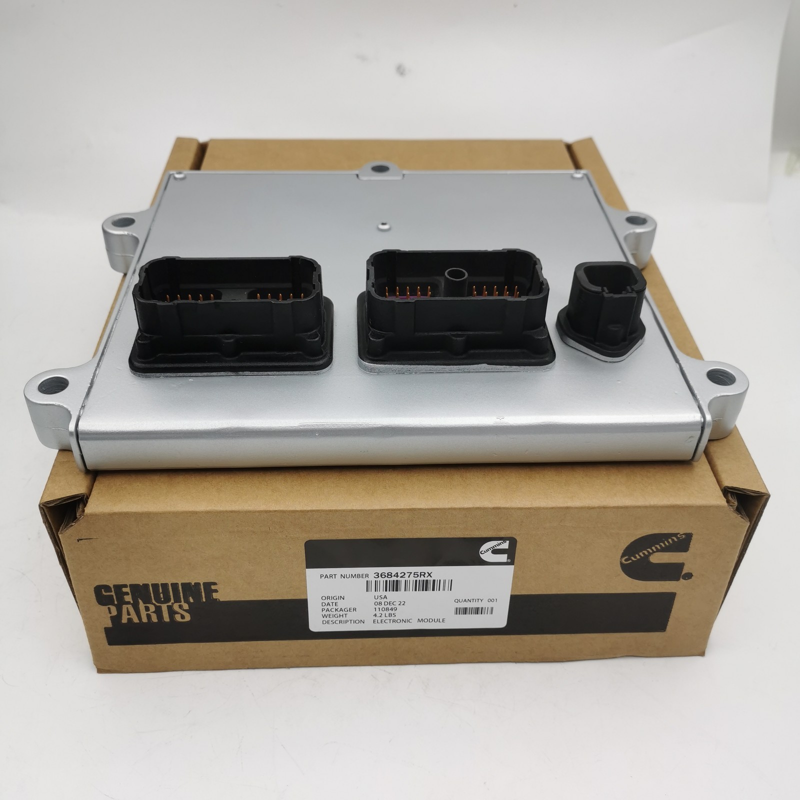 ECM Engine Control Unit Module Computer ECM P3684275 ECU PCM 3684275 For Cummins