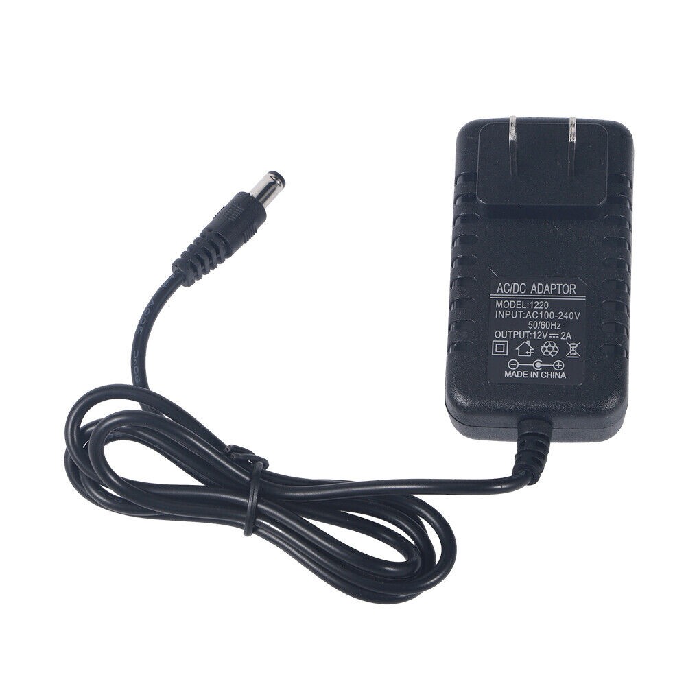 AC DC 100-240V to 12V 2A Power Supply Adapter Heavy-Duty LED Light Strip 24W SMD