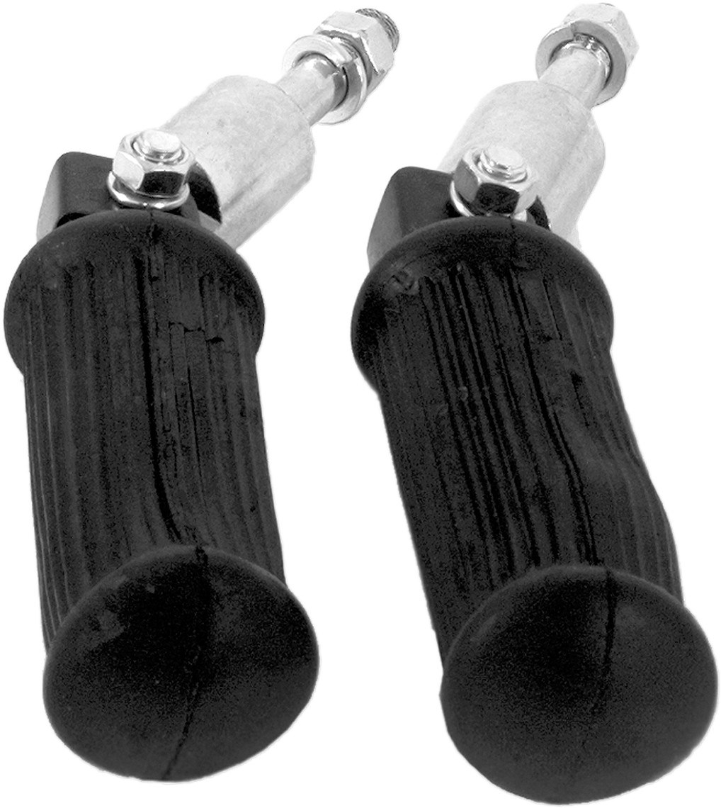 Emgo Universal Folding Foot Pegs - Rubber 4 Emgo Universal Folding Foot Pegs - Rubber 4
