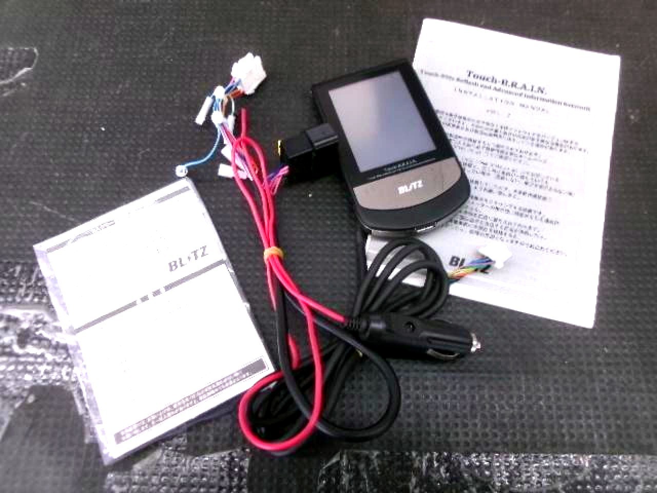 BLITZ Touch B.R.A.I.N. Multi Meter w/ Cigar Power Manual Untested For Parts