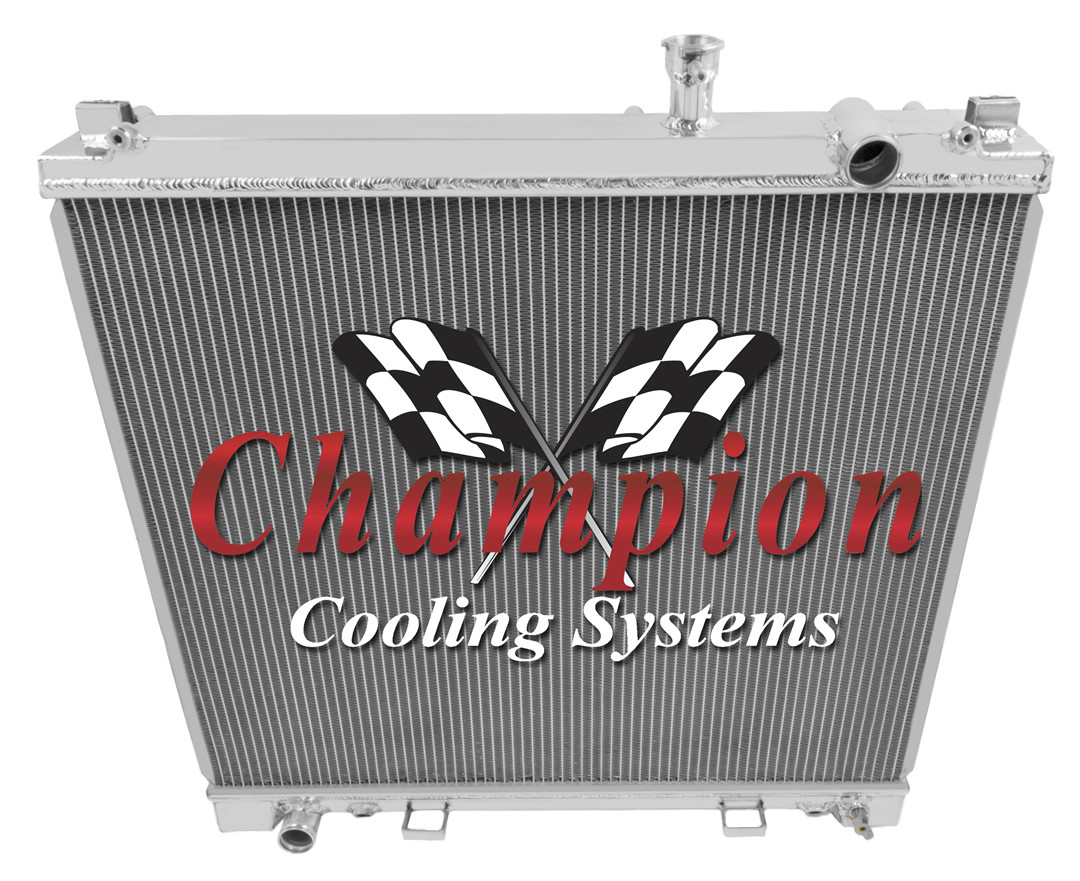 3 Row All Aluminum Alliant Radiator For 2004-15 Nissan / Infinity Titan / Arma