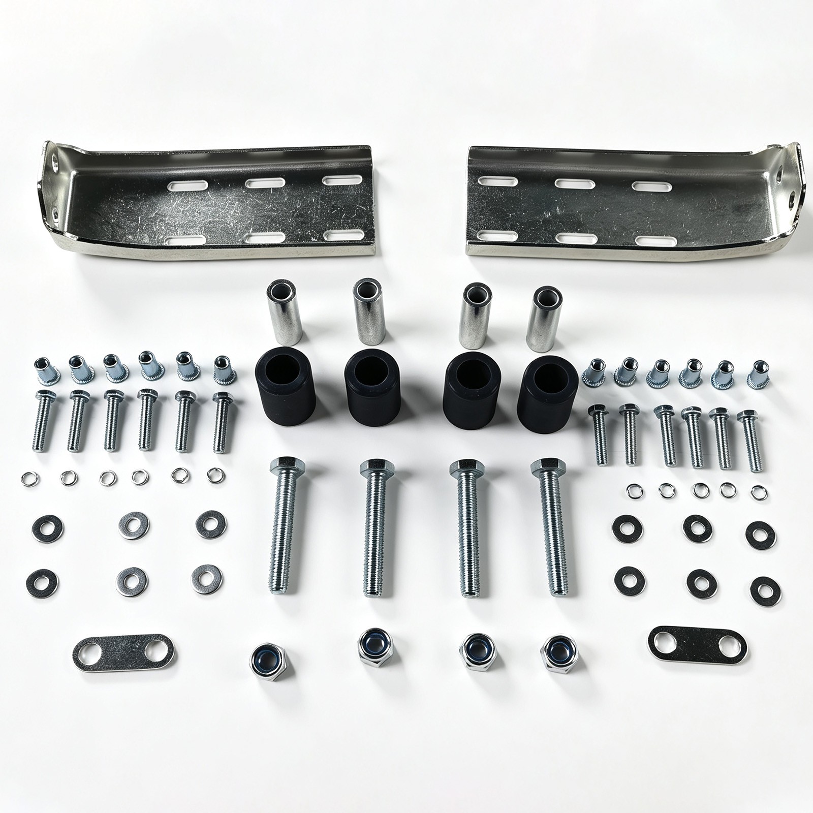 2-Pack 13-04387 Upper Roller Bracket Kit for Peterbilt 379 Hood or Door 13-04403