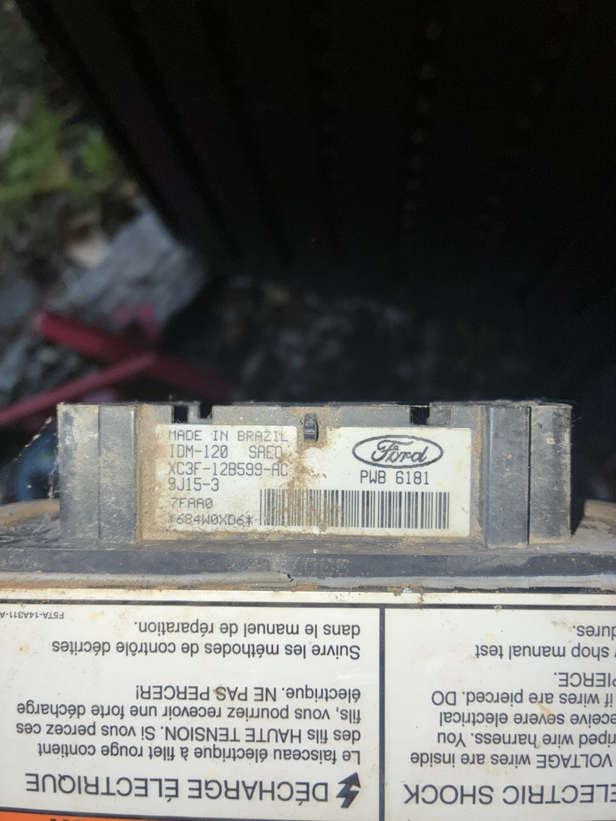 Ford 7.3 Powerstroke Diesel Injector Driver Module IDM-120 XC3F-12B599-AC Ford 7.3 Powerstroke Diesel Injector Driver Module IDM-120 XC3F-12B599-AC