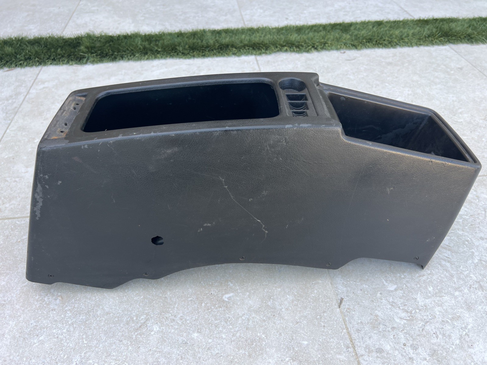 Jeep Wrangler YJ 91-95 OEM Interior Center Console Dark Gray