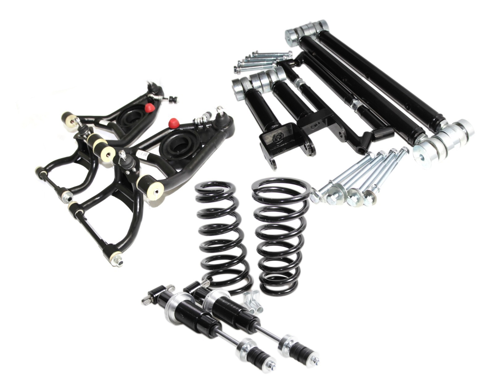 F&R Upper Lower Control Arms&F CoilOver fit67-72 Chevelle/ 67-69Camaro GM A Body