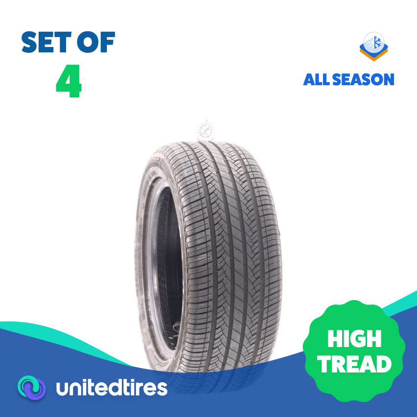 Set of (4) Used 225/50R16 Westlake SA-07 92W - 8.5-9/32