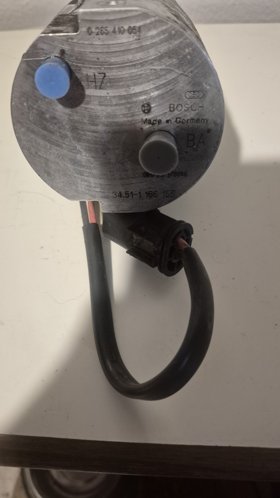 98-03 BMW M5 DSC Pre-Charge/Recirculation Pump Compressor Part#34 51 1 166 155 98-03 BMW M5 DSC Pre-Charge/Recirculation Pump Compressor Part#34 51 1 166 155