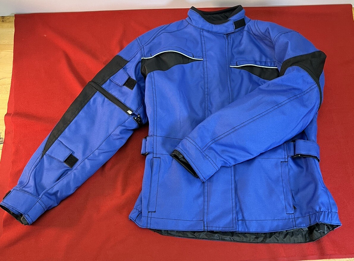 Motorcycle Jacket Bilt 4 Kids Size M Blue - Removable Padding -NWOT - BLW KID2