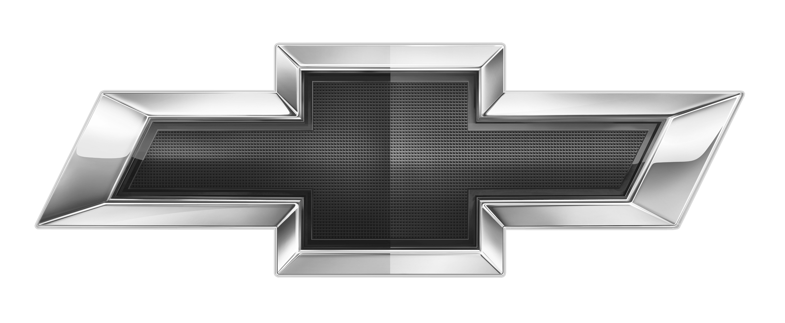 Chevy Black Edition Bowtie Emblem Steel Sign (Large) 35