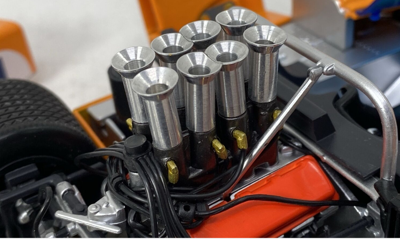 Mclaren w/Chevrolet 55Chevy57 Corvette V8 Engine1:18SCALE1966MODEL1957 1963 1967 Mclaren w/Chevrolet 55Chevy57 Corvette V8 Engine1:18SCALE1966MODEL1957 1963 1967