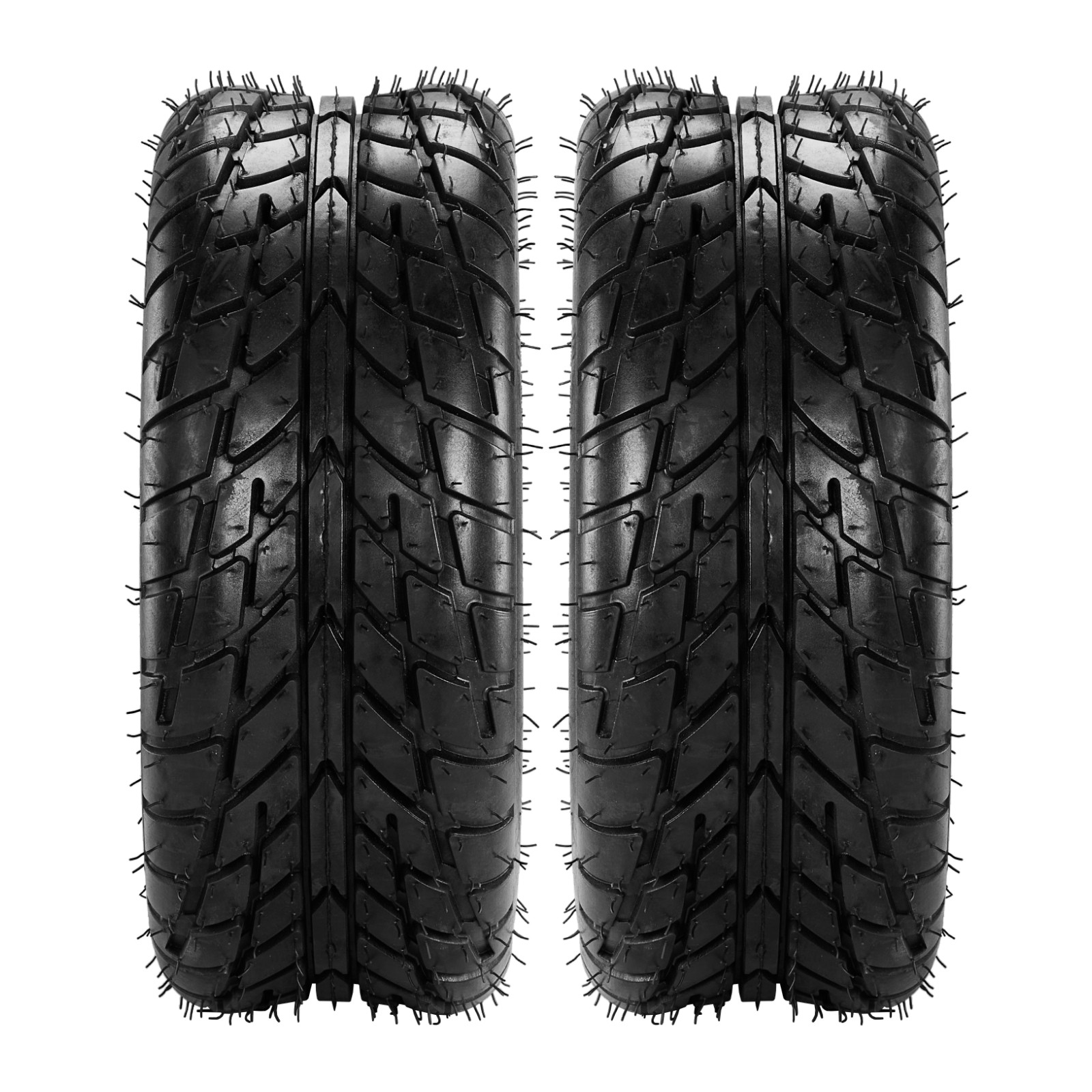 2pcs 19x7-8 Sport ATV UTV Tires All Terrain 6PR 19x7x8 Tubeless Black Rubber