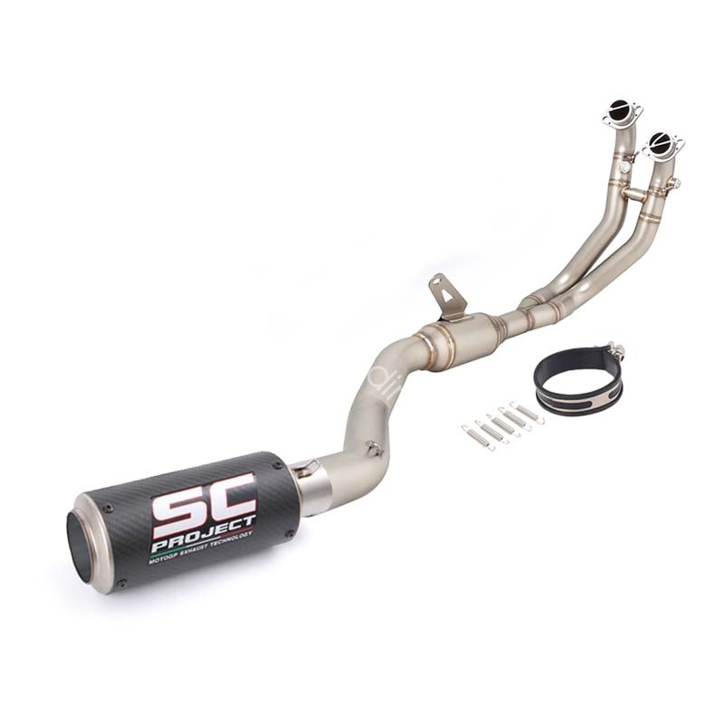 For Aprilia RS660 Tuono 660 2021-2026 Full Exhaust System Header Pipe Carbon