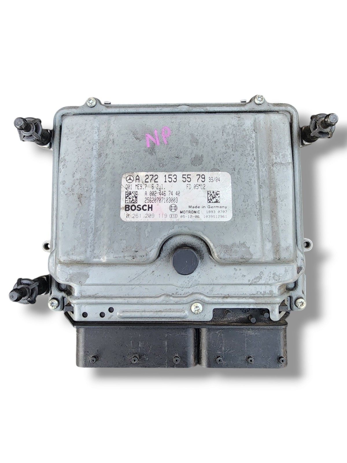 06-10 MERCEDES W164 ML350 E350 A2721535579 ENGINE CONTROL MODULE ECU ECM PCM OEM