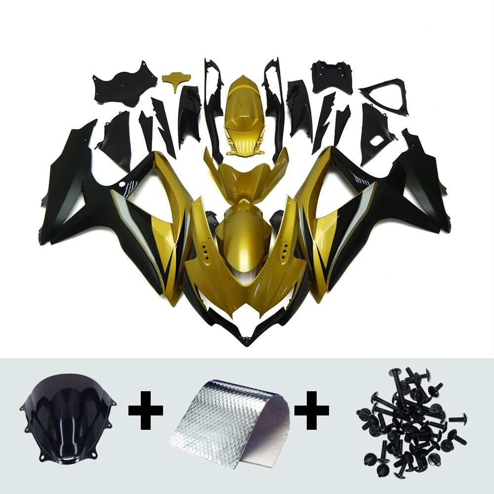 Fairings Kit for Suzuki GSXR600 GSX-R750 2008 2009 2010 K8 Injection Body Kit