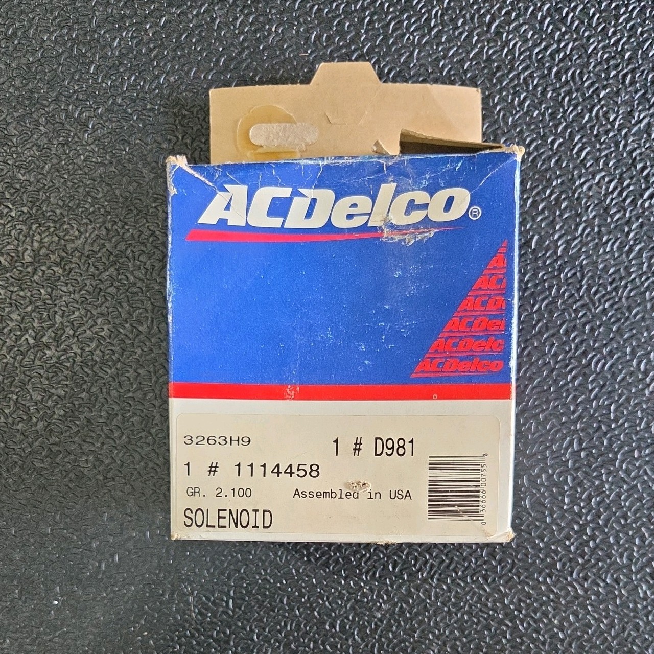 Delco Remy starter solenoid part number 1114458 1955-57 Chevrolets Delco Remy starter solenoid part number 1114458 1955-57 Chevrolets