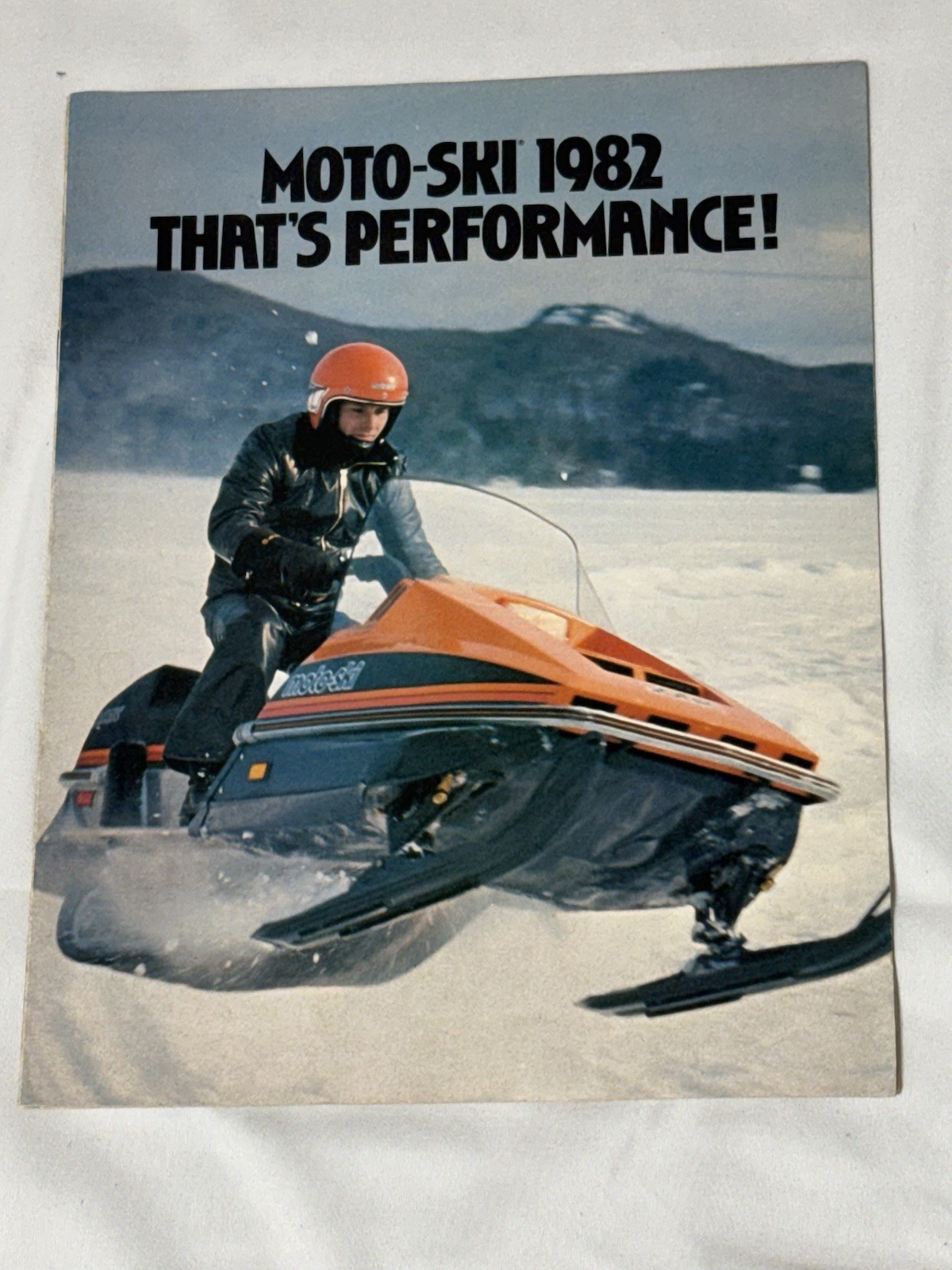 Vintage 1982 MOTO-SKI Snowmobile Sales Brochure Dealership Salesman Pamphlet Vintage 1982 MOTO-SKI Snowmobile Sales Brochure Dealership Salesman Pamphlet