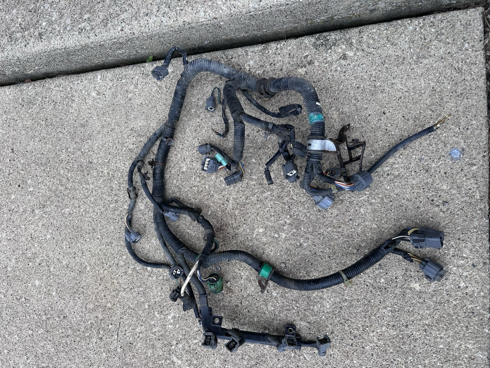 92 93 94 95 HONDA CIVIC EX MANUAL 5 SPEED ENGINE WIRE HARNESS OEM D16Z6 V-TEC