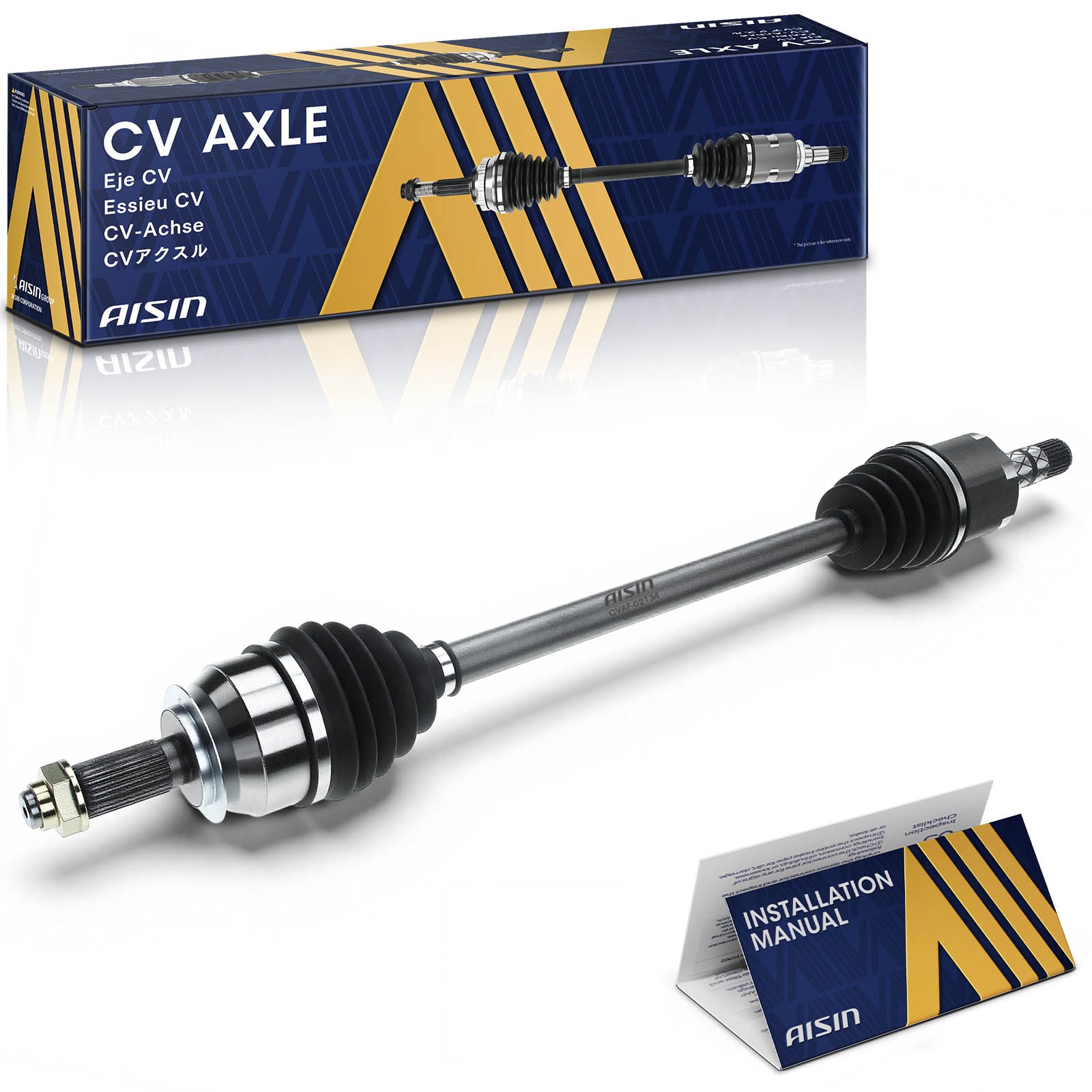 AISIN Front Left or Right CV Axle Assembly for Subaru Forester Impreza 2014-2023 AISIN Front Left or Right CV Axle Assembly for Subaru Forester Impreza 2014-2023