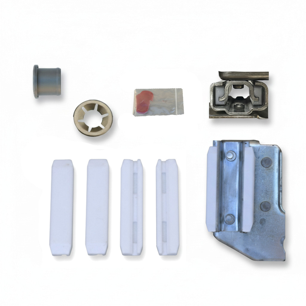 1986–1991 Camaro Firebird Pull Down Slide Guides Kit - snap in place