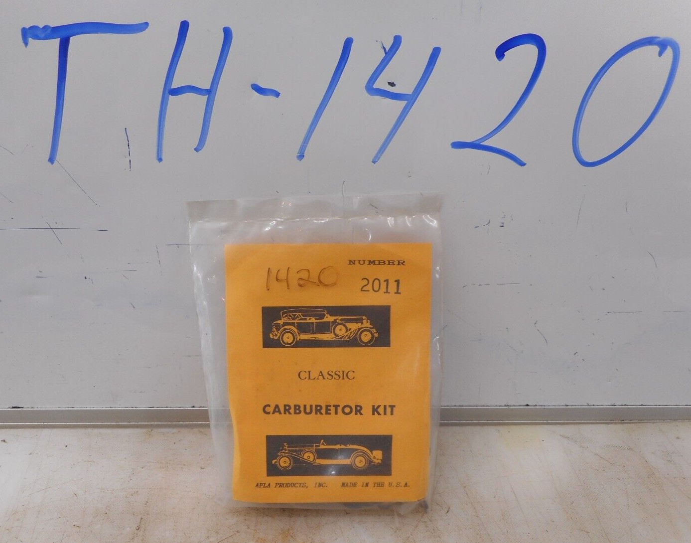 NOS 2011 AFLA PRODUCTS INC CLASSIC CARBURETOR KIT NOS 2011 AFLA PRODUCTS INC CLASSIC CARBURETOR KIT