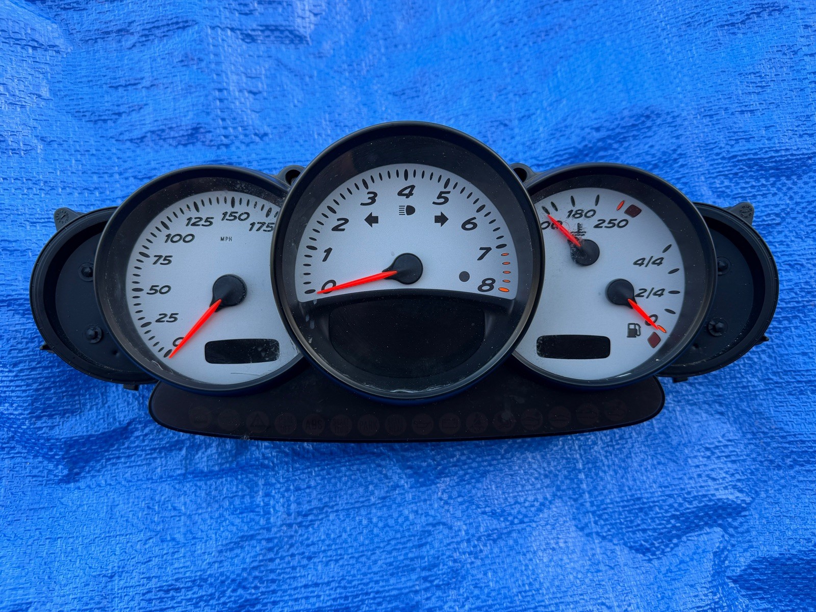 2001 Porsche Boxster 986 3.2 Speedometer Instrument Cluster OEM 98664121300