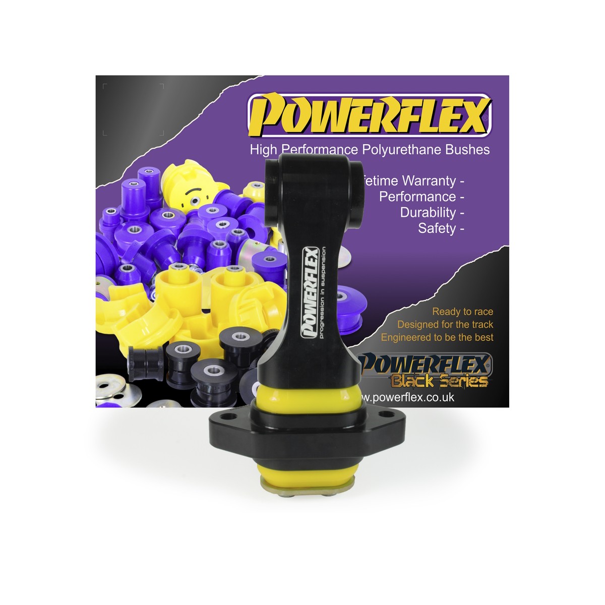 Powerflex for Hyundai Veloster / Elantra / Kona Billet Aluminum Lower Torque