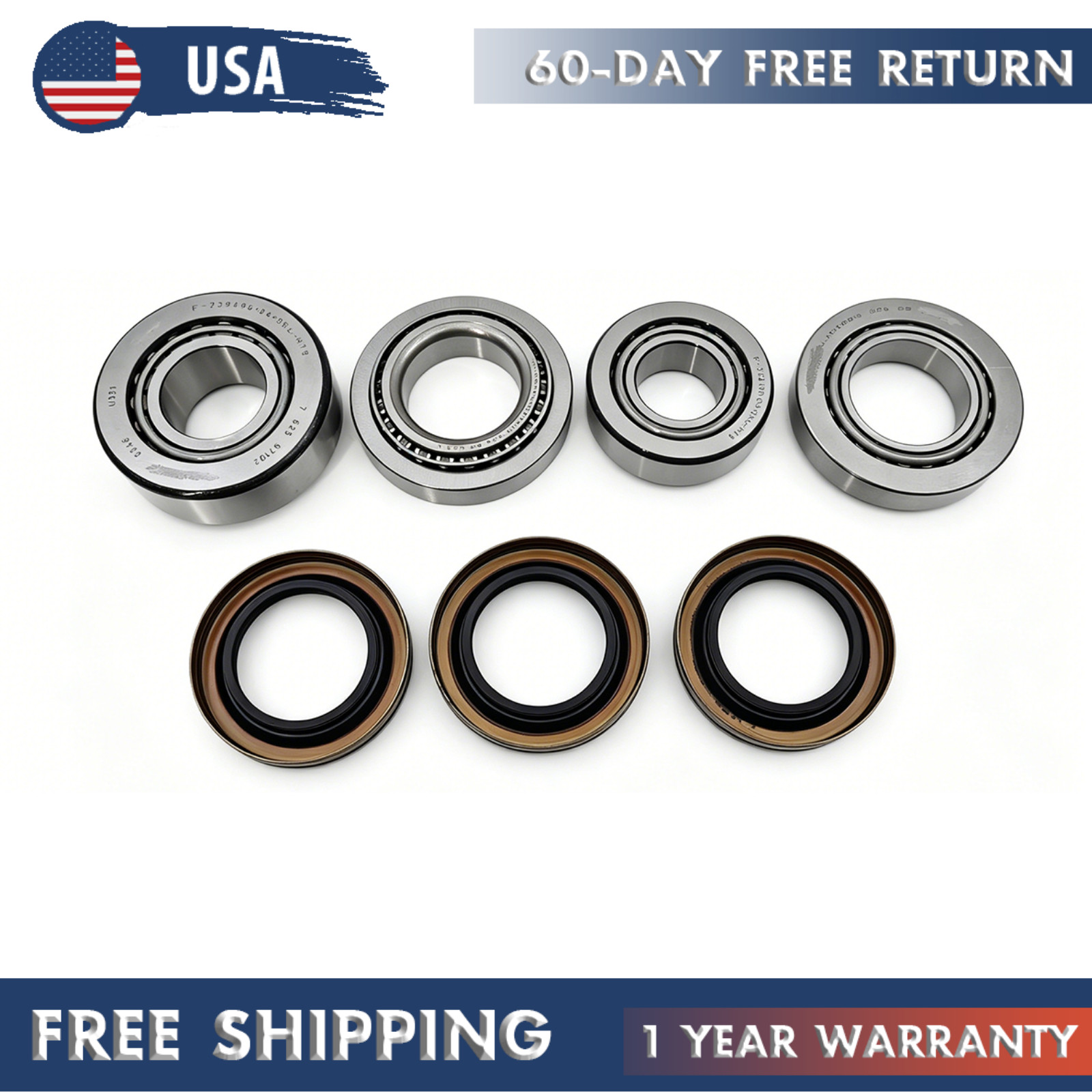 For 2003-2020 BMW xDrive Front Differential Bearings Repair Kit 31507533971
