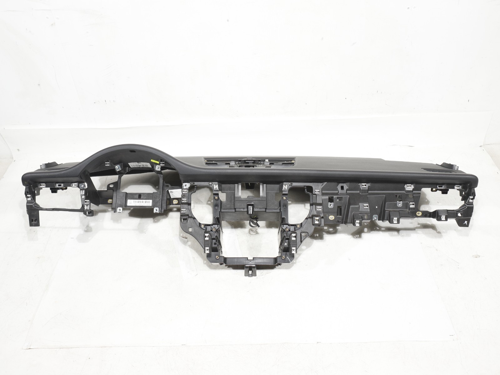 2015-2018 Porsche Macan Upper Dashboard Carrier Panel Black  W/ Bag Module OEM