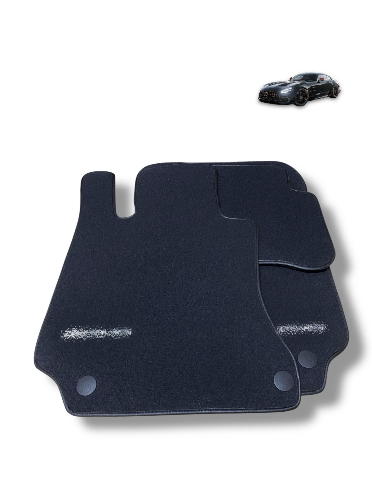 Mercedes-Benz Floor Mats Velour Carpet Set Series A C E S CLA CLS G GLC GLE GLS