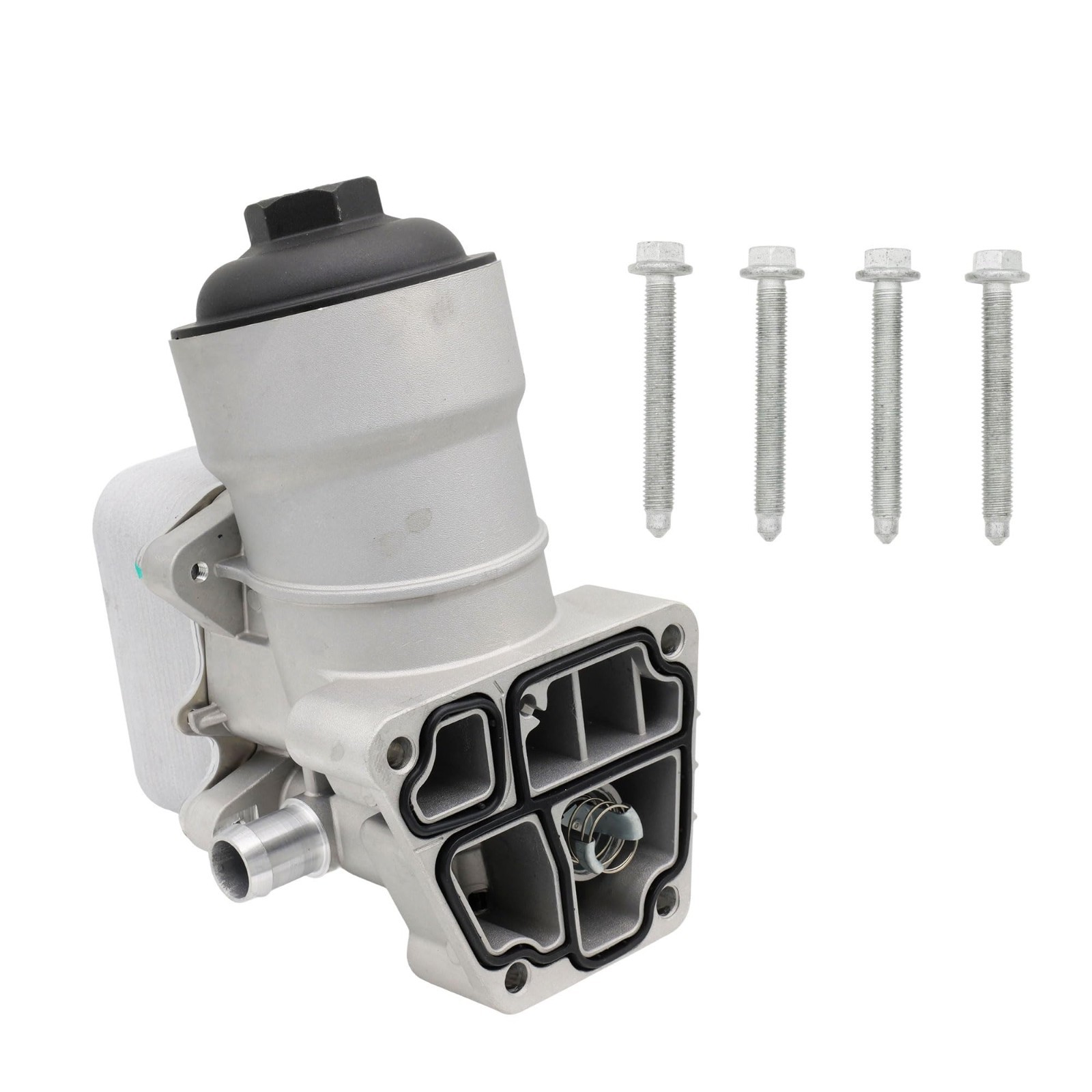 Upgraded Aluminum Oil Cooler Filter Housing Assembly w/Gasket for VW Passat TDI