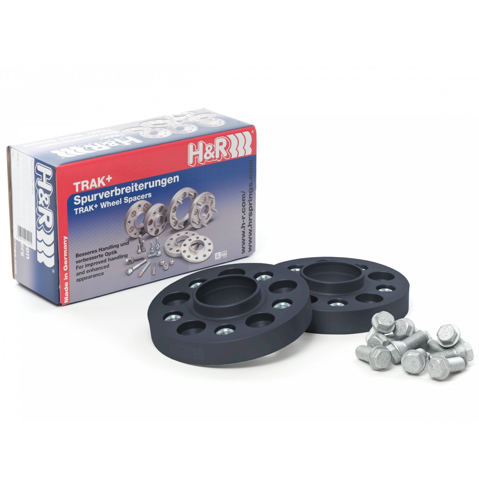 H&R 100958410SW DRA Black 50 mm Wheel Spacers for 1990-25 Mercedes G-Class W463