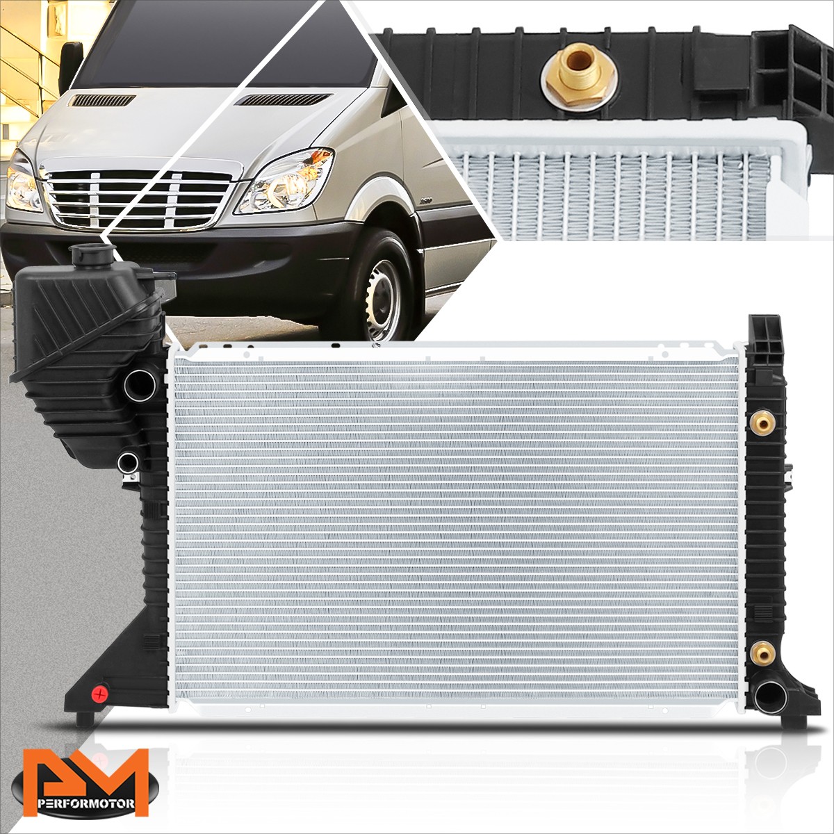 Aluminum OE Style Radiator for 03-06 Dodge Sprinter 2500/3500 2.7 AT DPI-2796 Aluminum OE Style Radiator for 03-06 Dodge Sprinter 2500/3500 2.7 AT DPI-2796