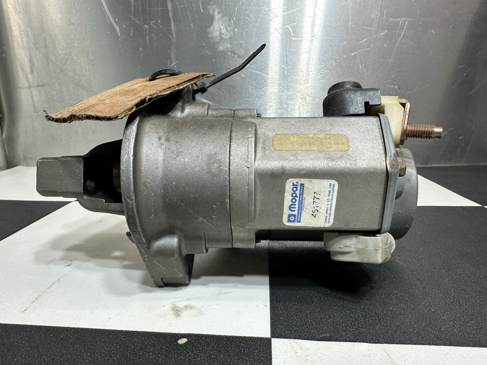 1987-1995 Dodge Chrysler Remanufactured Mopar Starter Motor R4557284 1987-1995 Dodge Chrysler Remanufactured Mopar Starter Motor R4557284